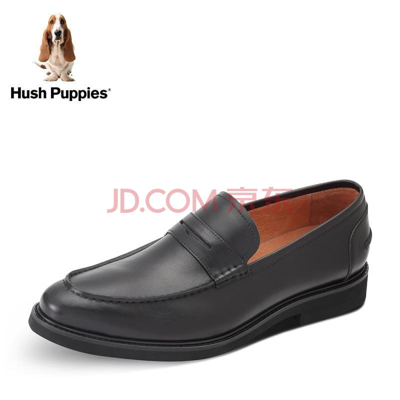 Hush Puppies/Ͼ²½Ê¿2018´º¼¾×¨¹ñͬ¿îţƤÉÌÎñÄÐÆ¤Ð¬ÀÖ¸£Ð¬B1B11AM8 ºÚÉ« 38