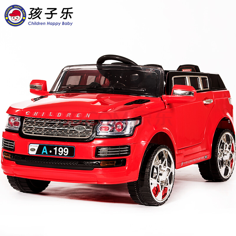 路虎儿童电动车四轮双驱越野遥控汽车可坐宝宝电瓶童车小孩玩具车