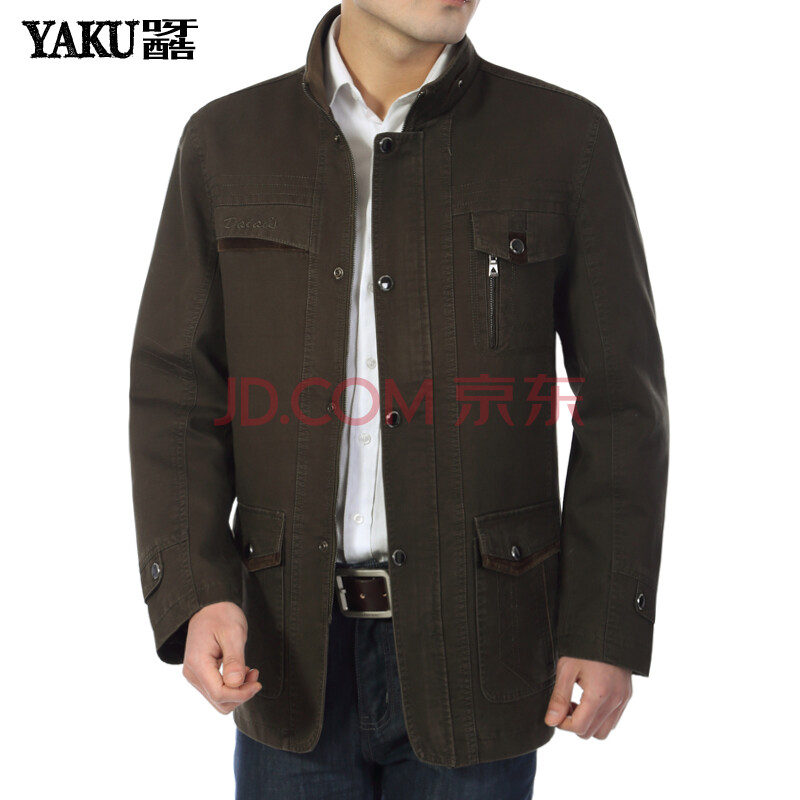 男装夹克新款中年男士牌子品质好 新款好用