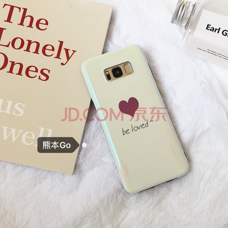 ¼òÔ¼ÎÄÒÕ°®ÐÄÈýÐÇS8 S9+ÊÖ»ú¿ÇS7e±£»¤Ì×Note8Èí¿ÇS8+À¶¹âÀØÉä Note8 Ã×°×É«be loved ¿Ç