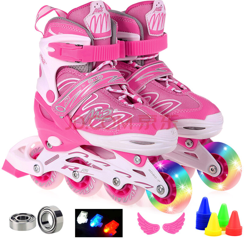 米高迈速(mi2)M139直排轮轮滑鞋男女儿童溜冰