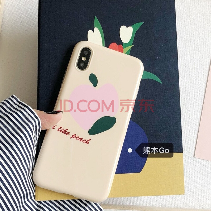 insº«·çË®ÃÛÌÒXÆ»¹û8ÊÖ»ú¿ÇiPhone7plus/8plus±£»¤Ì×6/6s¼òÔ¼Èí¿Ç i6/6s ÃÛÌÒË®²Ê»IMD