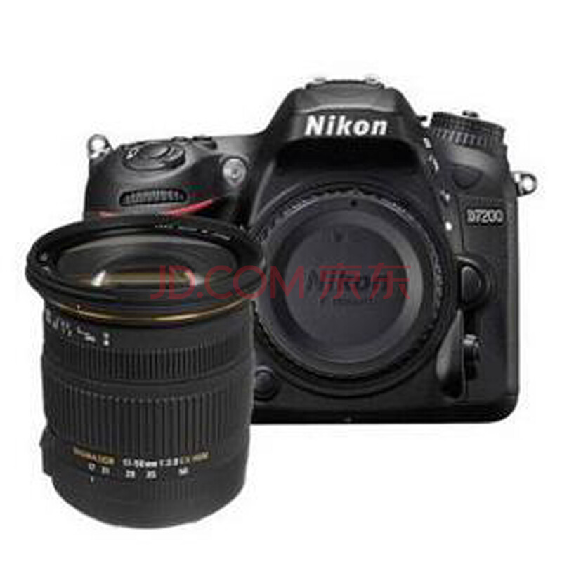 尼康(Nikon)D7200单反拆机身搭配尼康镜头 50