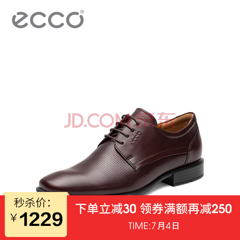 ECCO°®²½ ʱÉÐÇàÄêÉÌÎñÐÝÏÐÆ¤Ð¬ ¼âÍ·»ºÕðÍ¸ÆøÊæÊÊϵ´øÄÐЬ ¿ªÂÞ631774 ºìרɫ63177401060 40