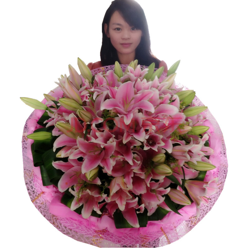 香水百合花束