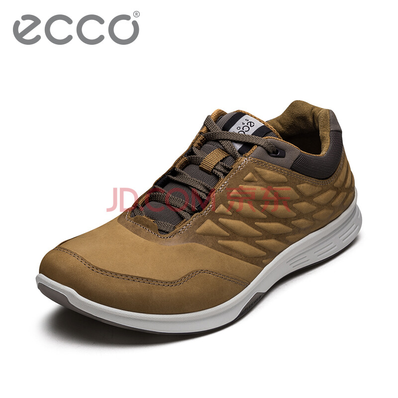 ECCO°®²½ °Ù´î¸¡µñĥɰƤÔ˶¯ÐÝÏÐЬ »ºÕðÊæÊÊϵ´ø½¡²½ÄÐЬ ³¬Ô½ÏµÁÐ870004 »ÆÉ«02424 41