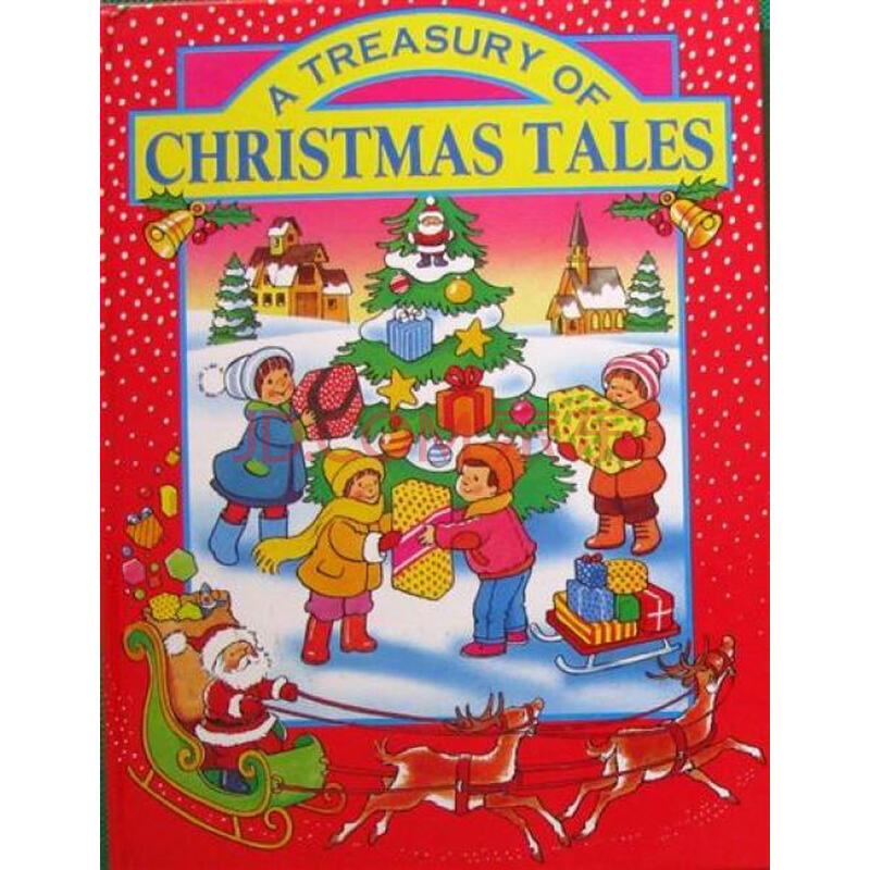 a treasury of christmas tales圣诞故事集合原版进口外文儿童绘本