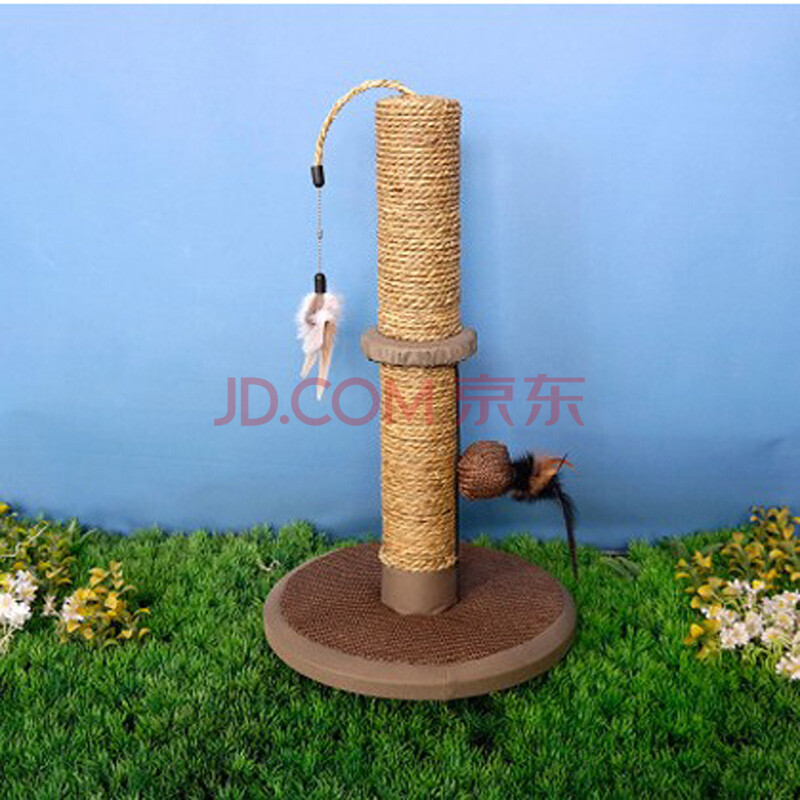 猫爬架架子宠物玩具猫抓板猫抓柱猫娃娃猫窝猫草席猫台新款就是一根用品剑麻这个社会小班我图片