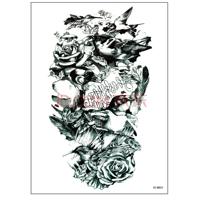 纹身男半臂图案大全内容图片分享