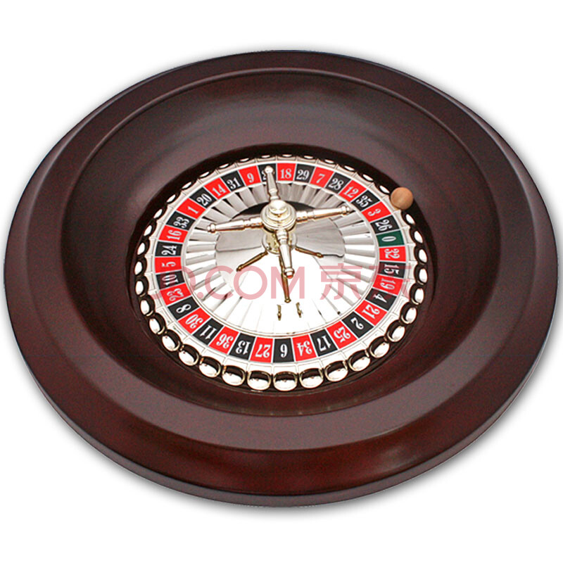 俄罗斯转盘轮盘赌木制转盘厚重有派头16寸