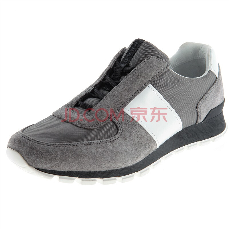 PRADA ÆÕÀ´ï Äпî»Òɫ֯ÎïÅäÆ¤Æ½µ×ϵ´øÐÝÏÐЬ 4E2923 3OF1 F073E 8/42Âë