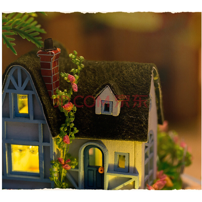 小屋子制作-手工拼砌模型-香港园艺馆