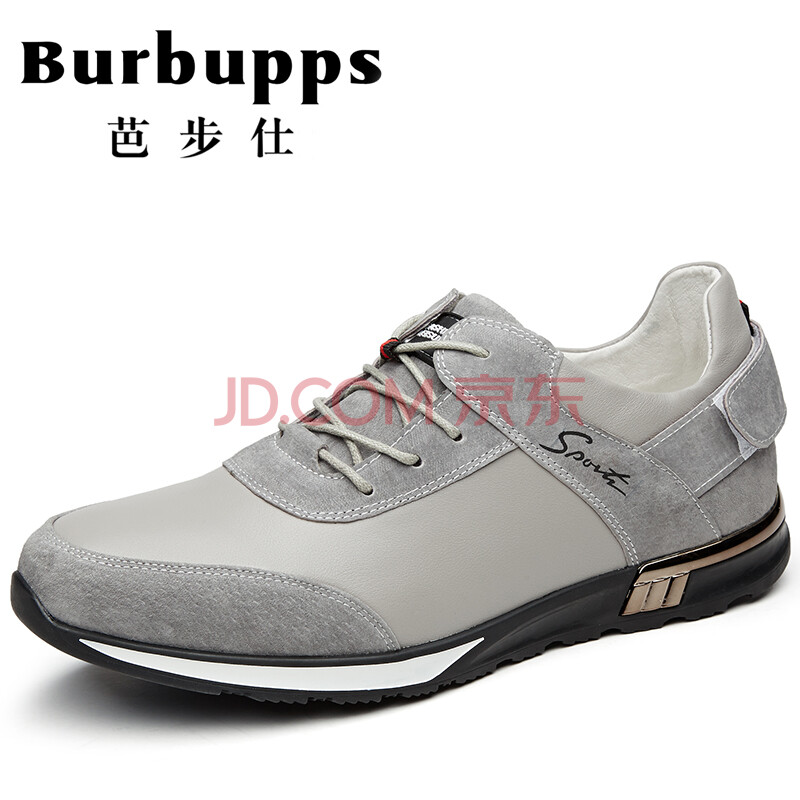 ·¨¹ú°Å²½ÊËBurbuppps ÄÐЬÏļ¾ÄÐÊ¿ÊÖ¹¤¶¨ÖÆÐÝÏÐÐ¬Í¸ÆøÅܲ½Ð¬Ô˶¯Ð¬³±Á÷ƤЬ×ÓÄÐ »ÒÉ«-±ê×¼Âë 37