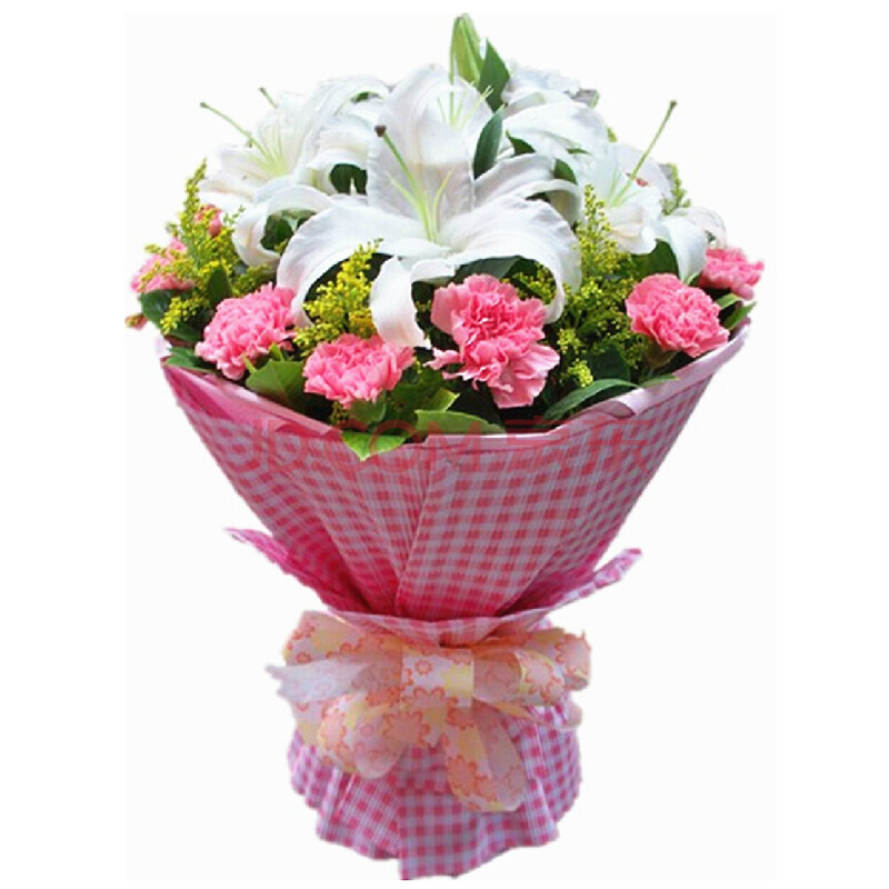 母亲节鲜花粉色康乃馨花束红色康乃馨鲜花礼盒 生日鲜花礼物 送妈妈