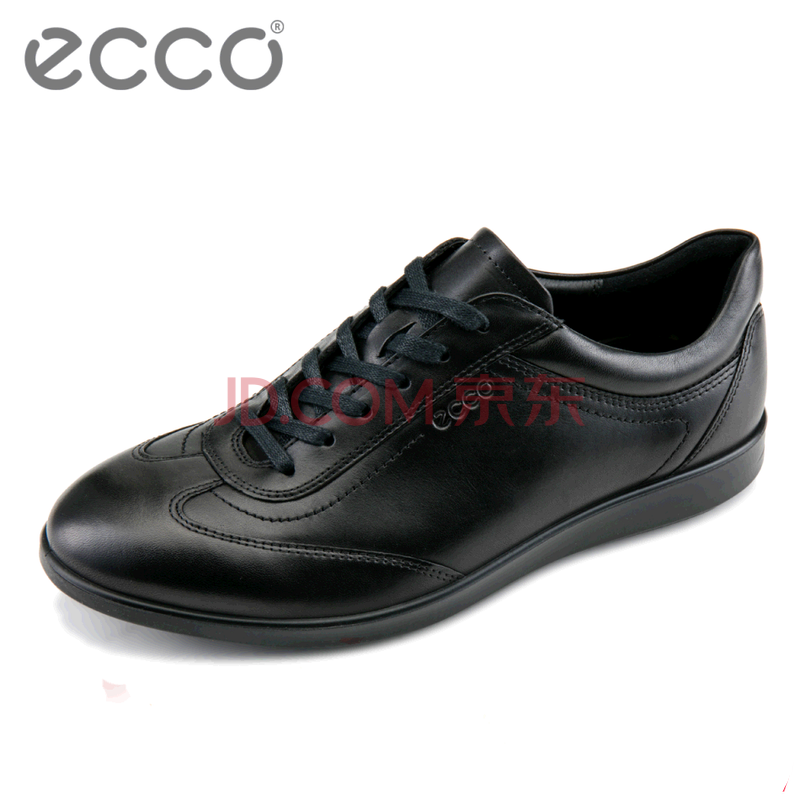 ECCO°®²½ Å·°æÊ±ÉÐÄÍĥԲͷÐÝÏÐЬ Çá±ãÈáÈíÊæÊÊÍ·²ãţƤϵ´øÄÐЬ ÒòµÏÄÉ 630704 ºÚÉ«01001 41