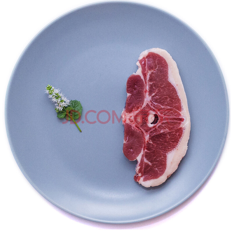 草原宏宝 羔羊蝴蝶排 500g\/袋 无公害谷饲羊肉