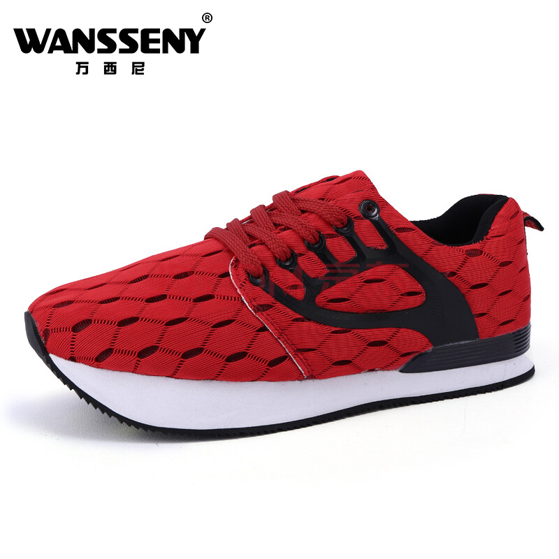 ÍòÎ÷ÄᣨWANSSENY£©2017Ïļ¾Ð¿î´óÂ븺¸úЬÄÐÅ®±£½¡Ð¬Ç°¸ßºóµÍЬµ¹×ßЬ ºìÉ« 40