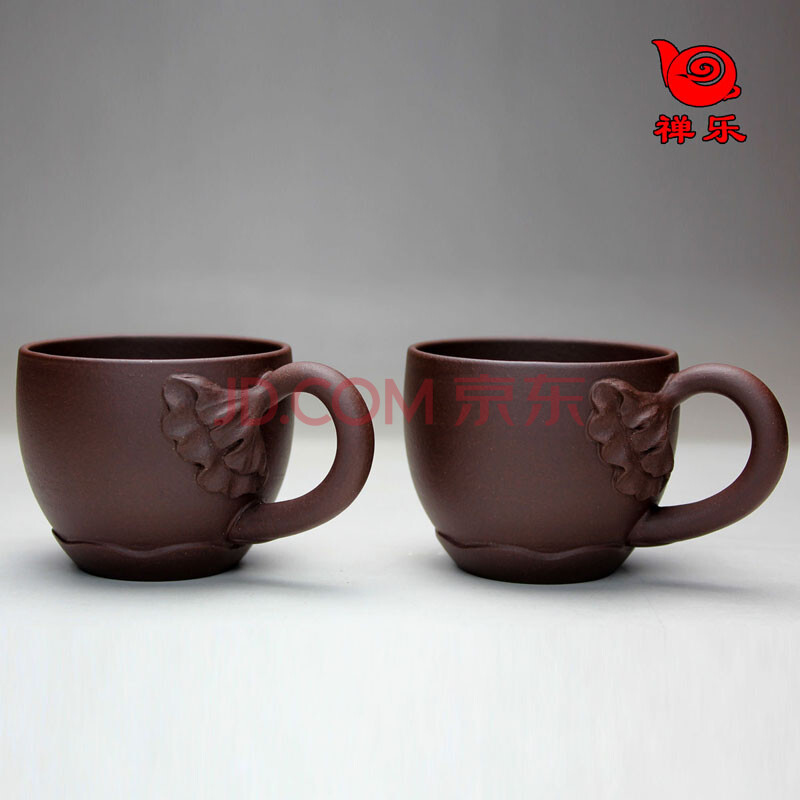 宜兴紫砂壶 紫砂小口杯(九龙戏珠70CC)2个小