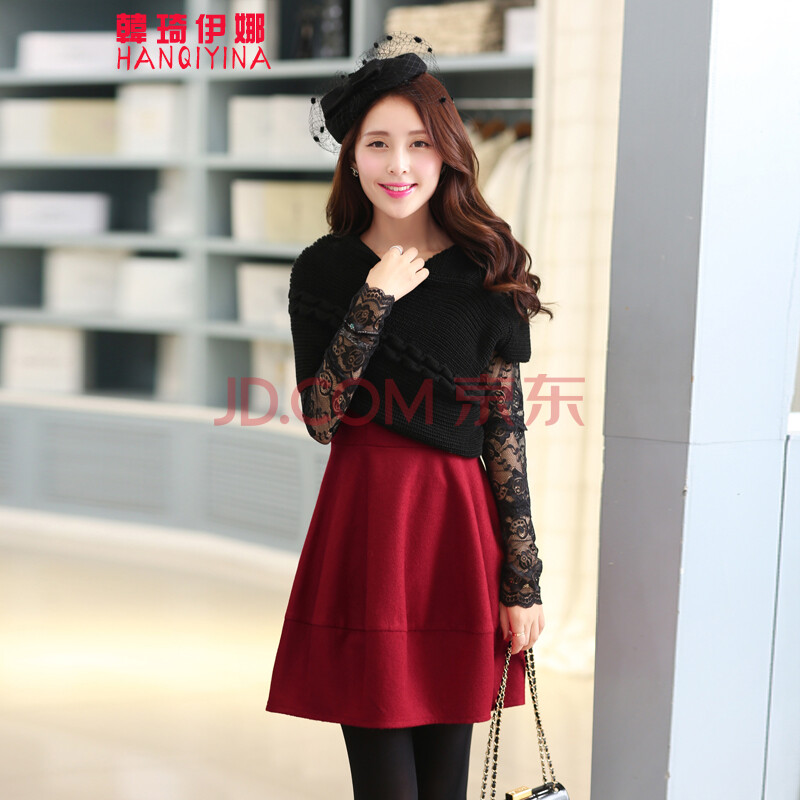 2014秋冬连衣裙女牌子品质好 新款好用