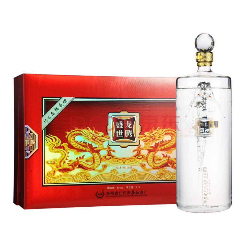 52度茅台镇龙腾盛世酒1500ml