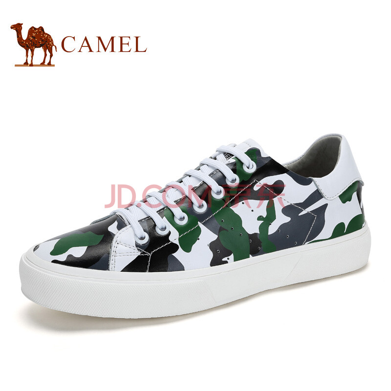 ÂæÍÕ£¨CAMEL£© ³±Á÷ʱÉÐÃÔ²ÊˮȾţƤ°åЬ °×/ÂÌ 39