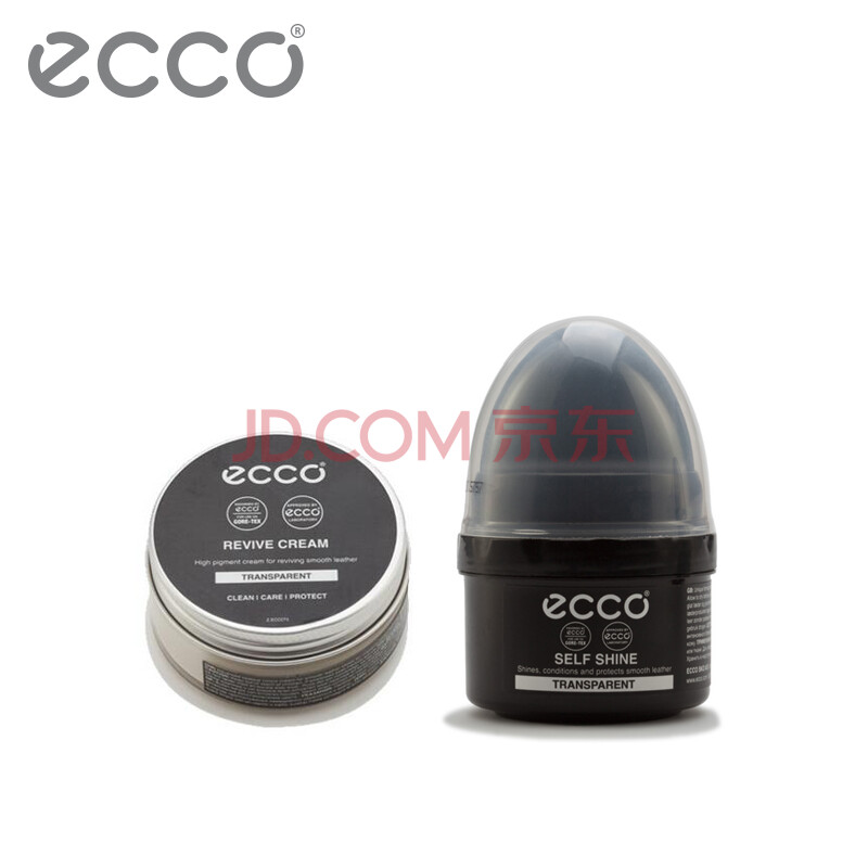 ECCO愛步 光皮套組(光亮)-透明 透明