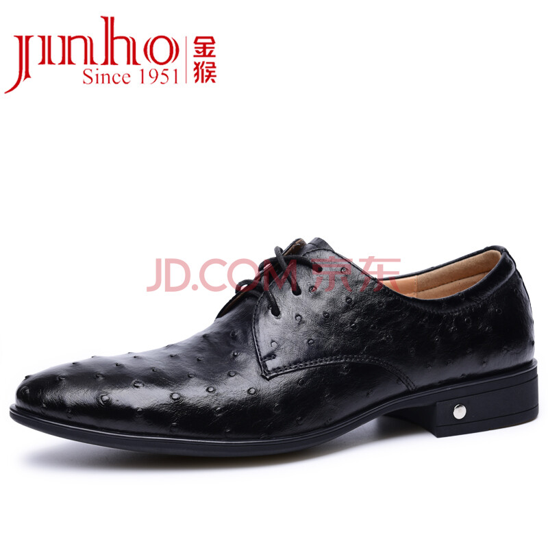 ½ðºï(Jinhou)˽È˶©ÖÆ»éЬӢÂ×ÉÌÎñÕýװƤЬϵ´øÍÒÄñƤÑç»á¶©×öÄÐЬ D21H207 ºÚÉ« 37Âë-47Âë