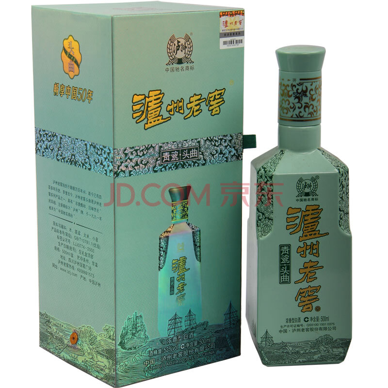 泸州老窖青瓷头曲 500ml 42度【图片 价格 品牌 报价