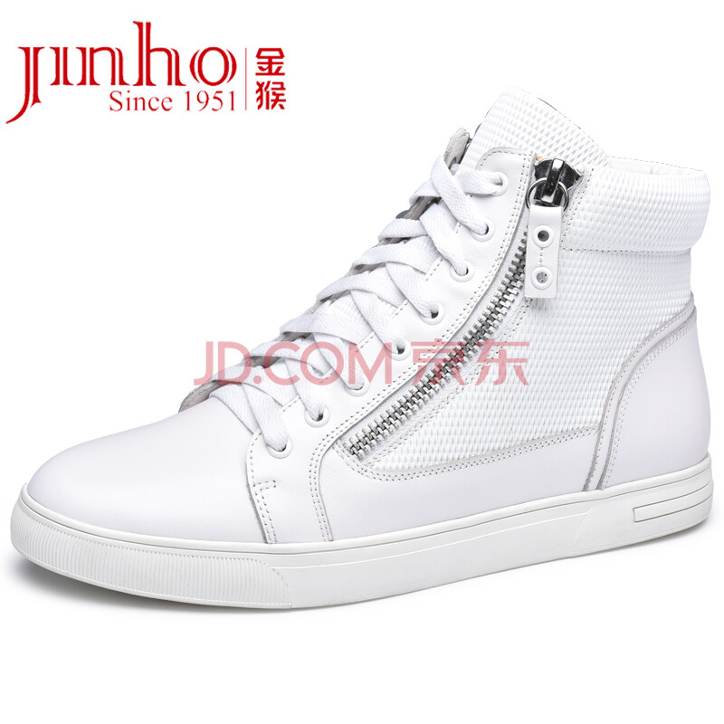 ½ðºï£¨JINHOU£©Ë½È˶¨ÖÆÄÐÊ¿¸ß°ïÐÝÏÐÆøÖÊ Ïµ´ø³±°åЬD20D801 °×É«