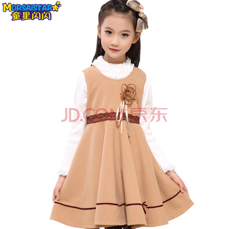 9女童连衣裙7秋冬6牌子品质好 新款好用