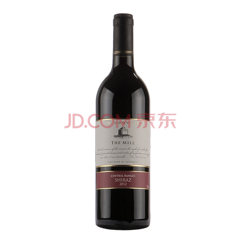 乐品酒 澳洲原瓶进口红酒 伟度尔磨坊施赫红葡萄酒 单支装