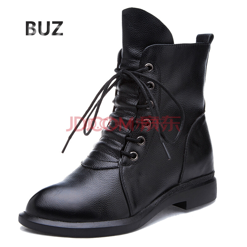 马丁靴女真皮加绒秋冬牌子品质好 新款好用