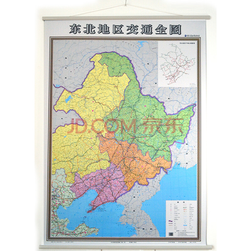 东北三省铁路地图展示