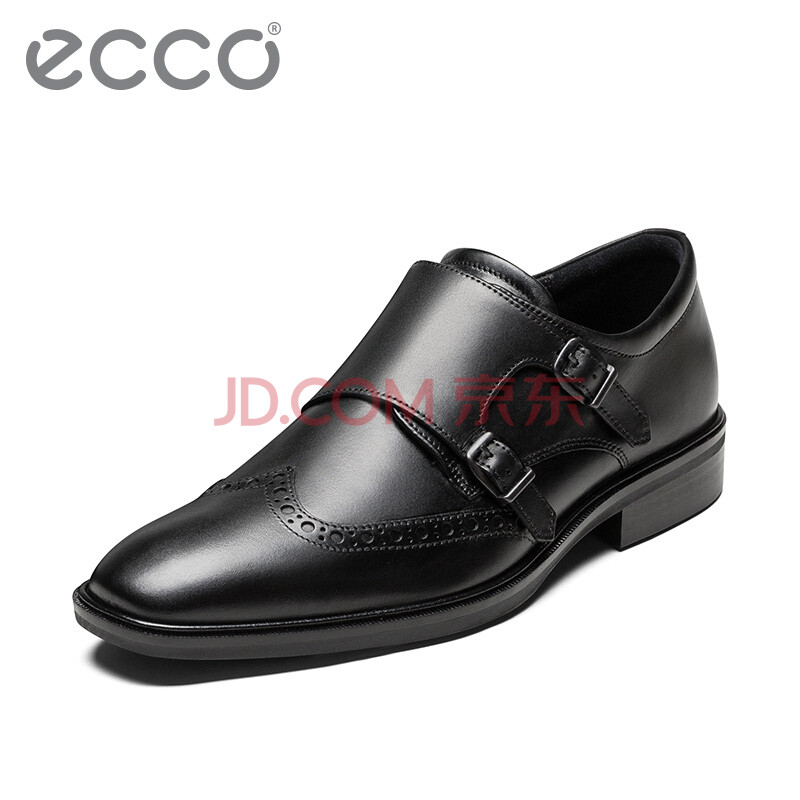 ECCO°®²½ ¼òÔ¼ÓÅÑÅѹ»¨·½Í·´î¿ÛƤЬ ÉÌÎñÐÝÏлºÕðÊæÊÊÍ¸ÆøÄÐЬ ÒâÀ¼Åµ623154 ºÚÉ«62315401001 41