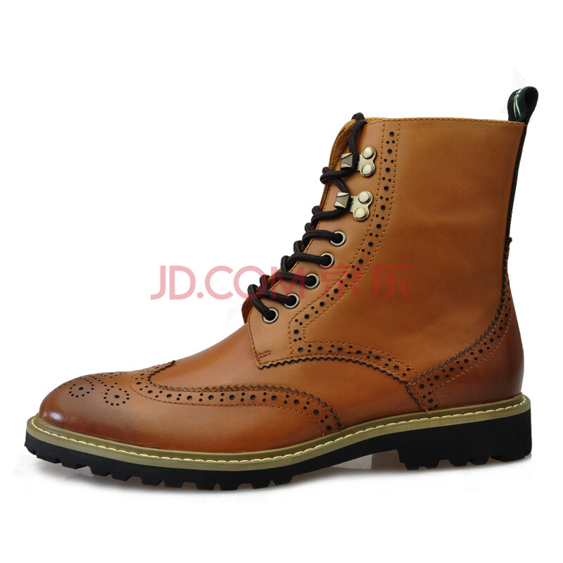 英伦潮靴男厚底马丁靴牌子品质好 新款好用