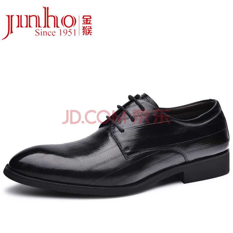 ½ðºï£¨JINHOU£©Ë½È˶¨ÖÆÉÌÎñÕýװƤЬϵ´øÑ¹»¨´ºÇï¿îÉÌÎñ¶¨×ö»éЬÄÐЬD20Z232 ºÚÉ« ¿îʽһ