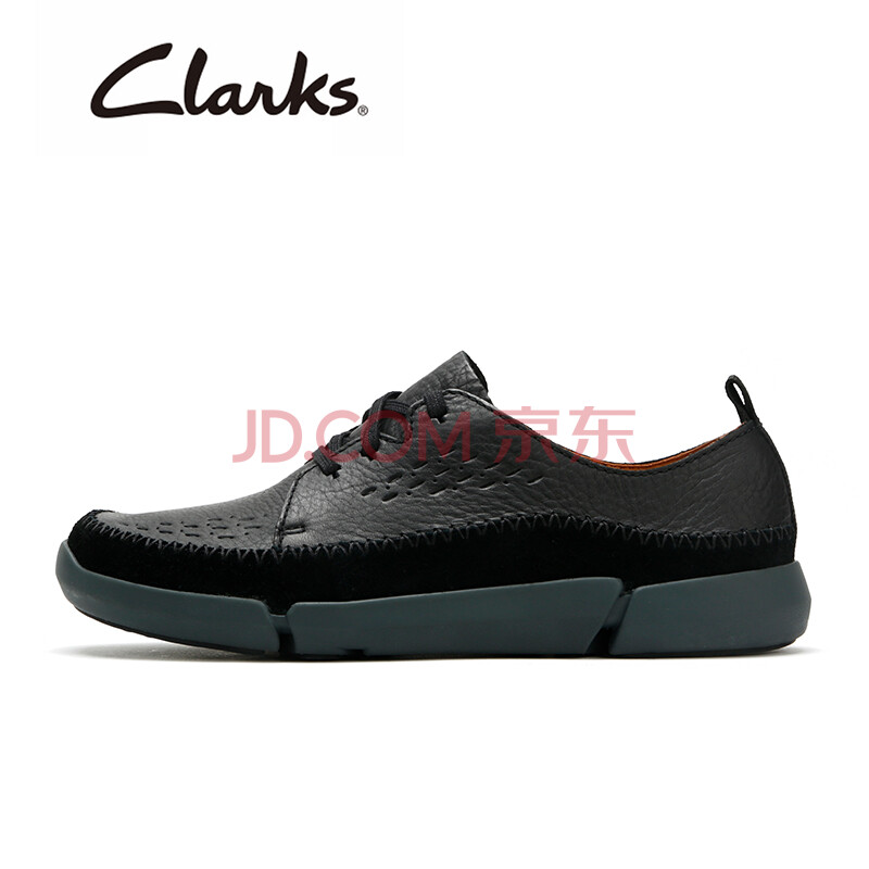 ClarksÆäÀÖÈý°êµ×ÐÝÏÐЬTrifri LaceÍ¸ÆøÖ»ÄÜ×㲿ÈíµæÄÐЬ ºÚÉ«(261272017) 41(uk7)