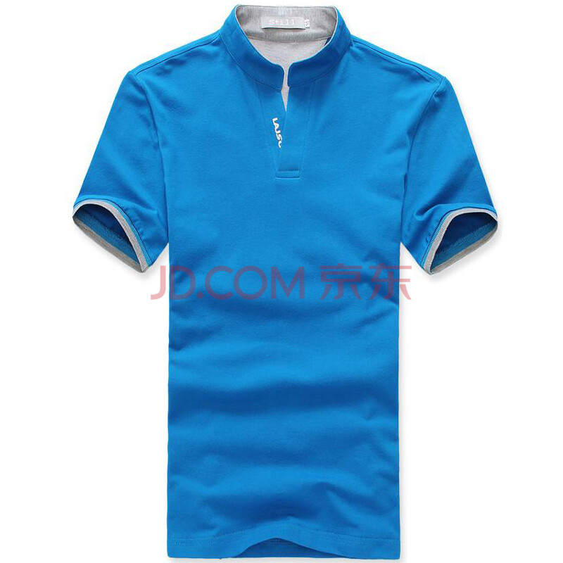 蓝色的体恤衣服洗后领口和袖口发白 怎么办?-