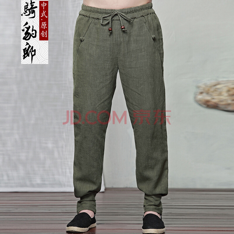 夏季薄款亚麻短裤男民牌子品质好 新款好用