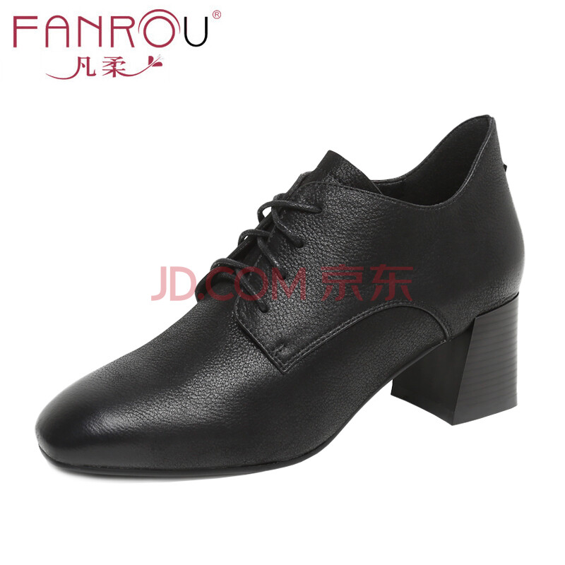 ·²ÈᣨFANROU£© ·²Èá2017ÇïпîÂí¶¡Ð¡¶ÌÑ¥ÕæÆ¤·½Í·Ïµ´øÓ¢Â״ָ߸úµÍ°ïʱÉÐÅ®µ¥Ð¬ ºÚÉ«£¨µ¥Ð¬£© 37