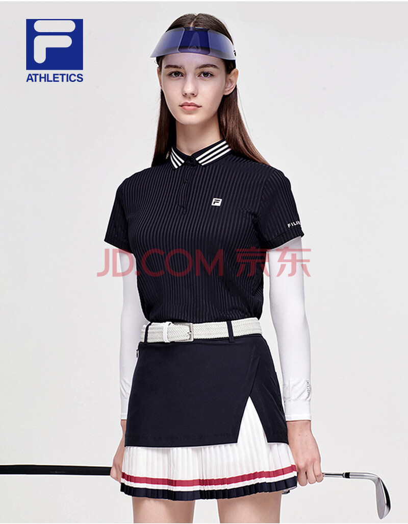 fila斐乐女装系列官方斐乐女子polo衫2021年夏季新款高尔夫polo衫轻