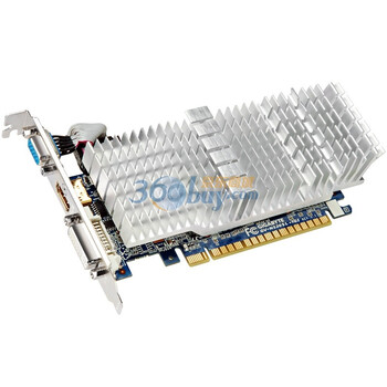 技嘉（GIGABYTE）GV-N520SL-1GI 810MHz/1200MHz 1024MB/64 bit DDR3 PCI-E 显卡