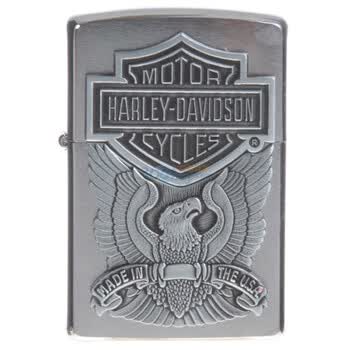 Zippo打火机哈雷雄鹰展翅200HDH284