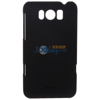 洛克（ROCK）HTC X310e Titan nakedshell裸壳 超薄（黑色）