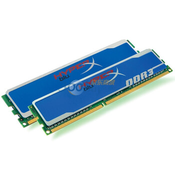 金士顿（Kingston）骇客神条 DDR3 1333 8G(4Gx2条)台式机内存(KHX1333C9D3B1K2/8G)