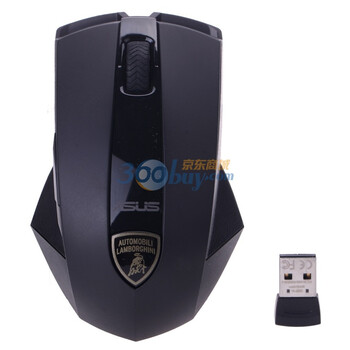 华硕（Asus）兰博基尼WX-Lamborghini 激光鼠标 黑色