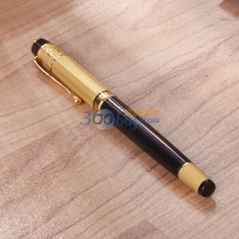 英雄hero金色14k镀金高级钢笔200b