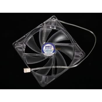 超频三（pccooler）水晶F-126蓝光机箱风扇