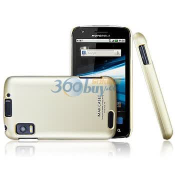 艾美克（IMAK)超薄钛金彩壳 适用于MOTO MB860单背（金色）