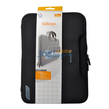 卡登仕（CAPDASE）Macbook Air手提电脑包 便携式极薄系列（黑色） 适用于苹果Macbook Air 11寸